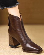 CLAUDIA™ | BOTINES DE LUJO CON TACÓN MEDIO