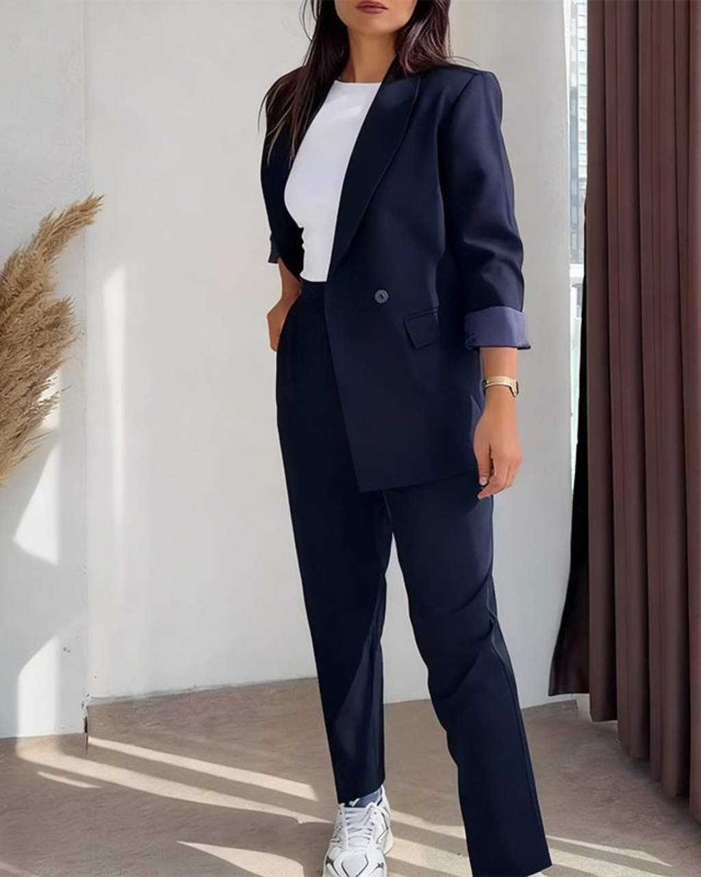 NEREA™ | CONJUNTO CLÁSICO: BLAZER Y PANTALÓN