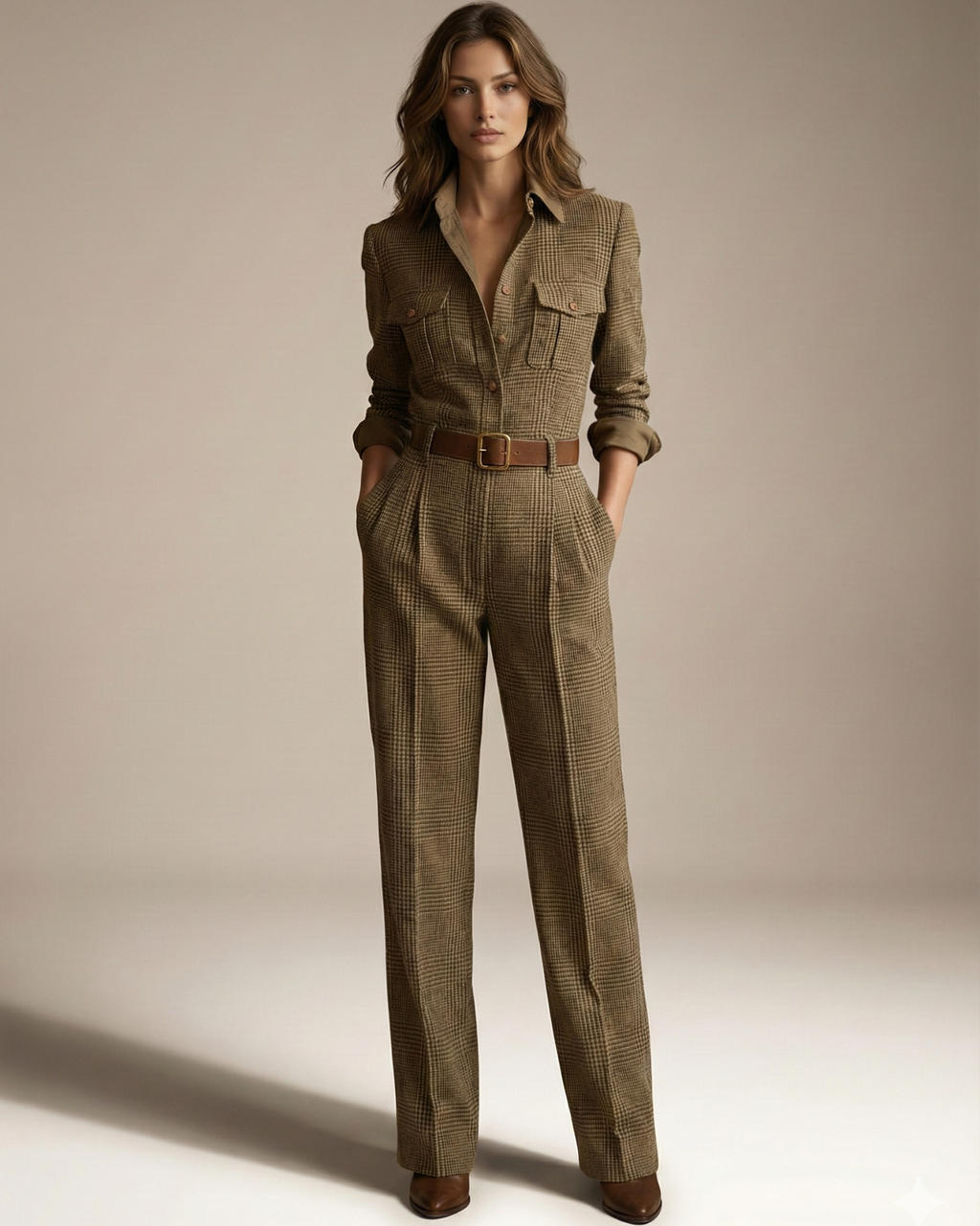 OLGA™ | MONO DE LANA ESCOCESA TWEED