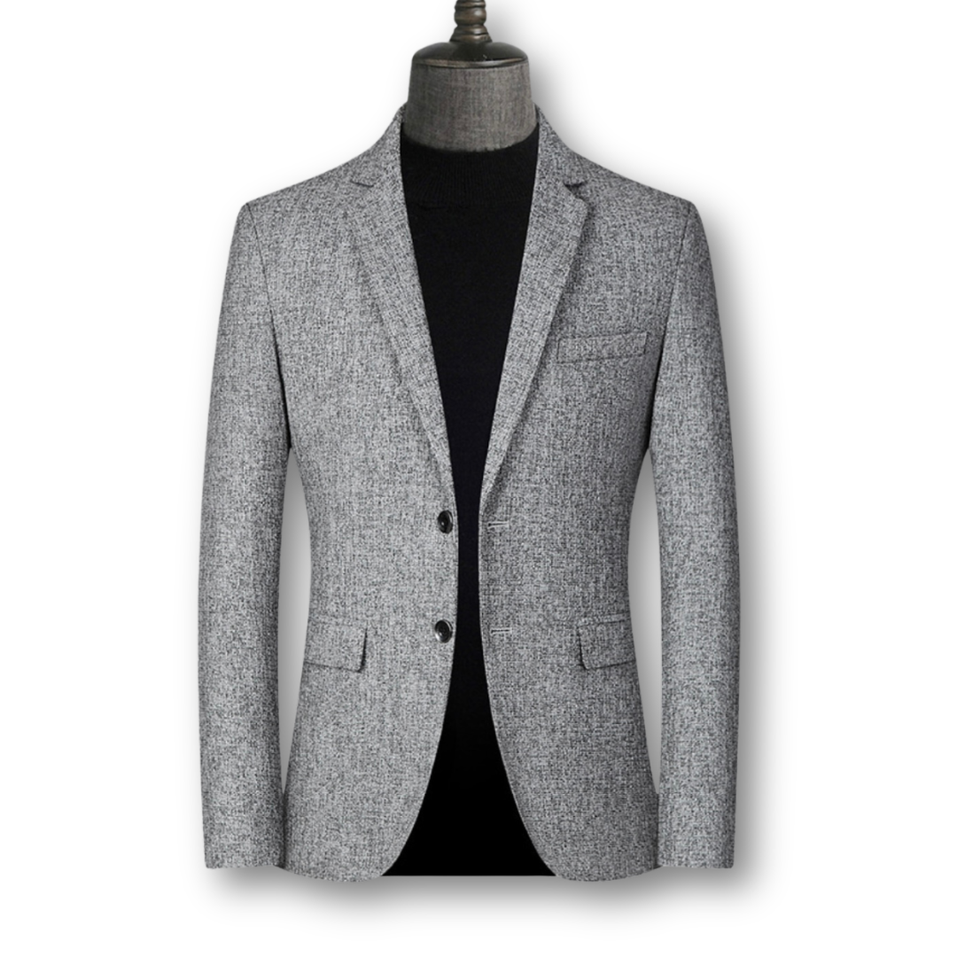 DAVID™ | BLAZER ELEGANTE DE TELA ESCOCESA