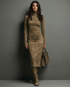 NOELIA™ | VESTIDO ELEGANTE TERRACOTA