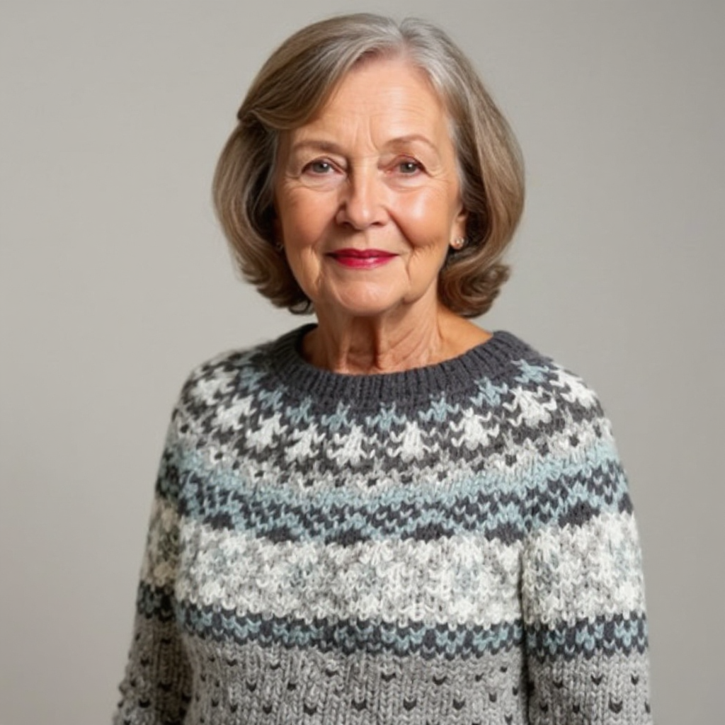 ERIKA™ | SUÉTER VINTAGE DE PUNTO ISLANDÉS