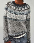 ERIKA™ | SUÉTER VINTAGE DE PUNTO ISLANDÉS