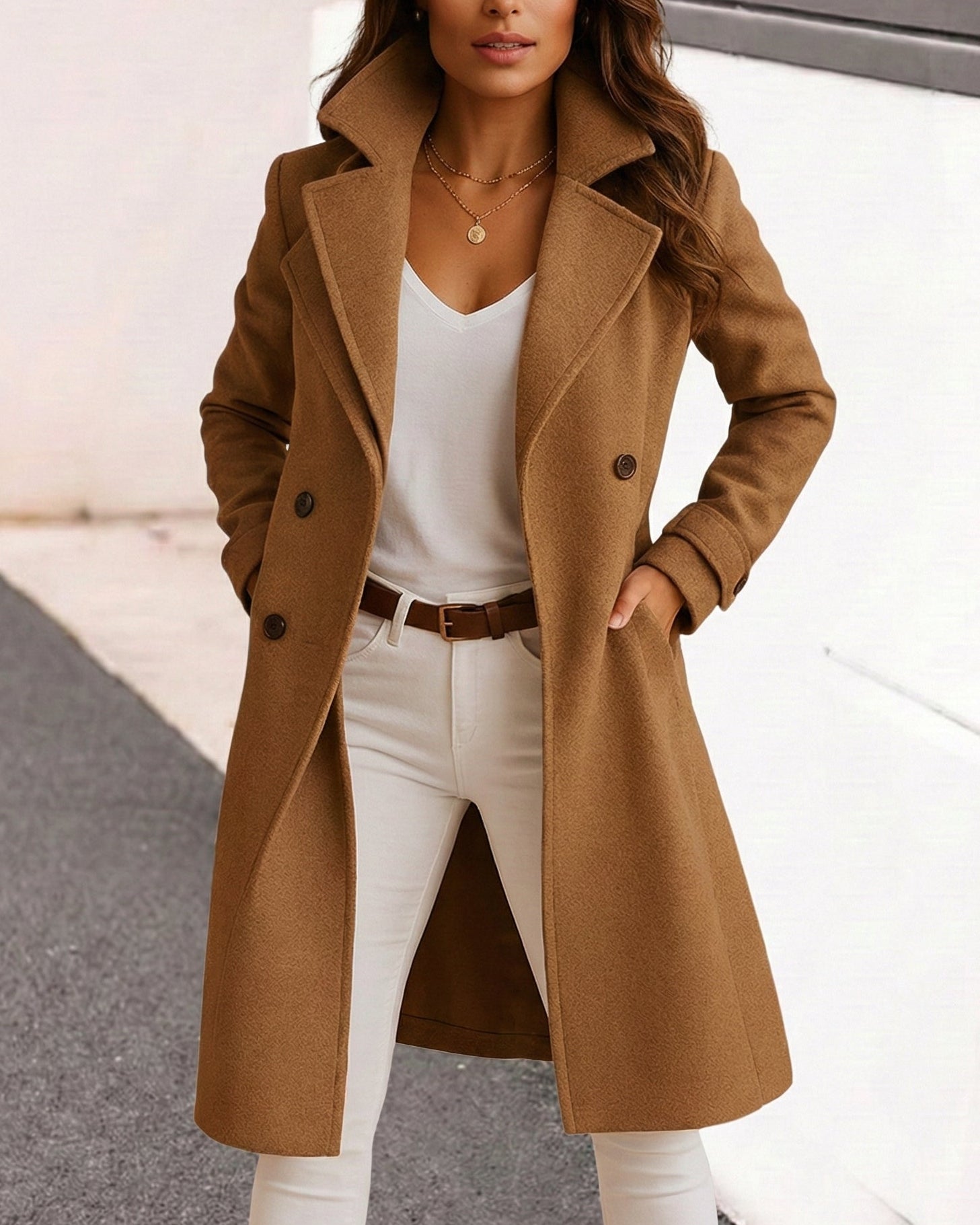 ISABEL™ | ABRIGO CLÁSICO DE LANA