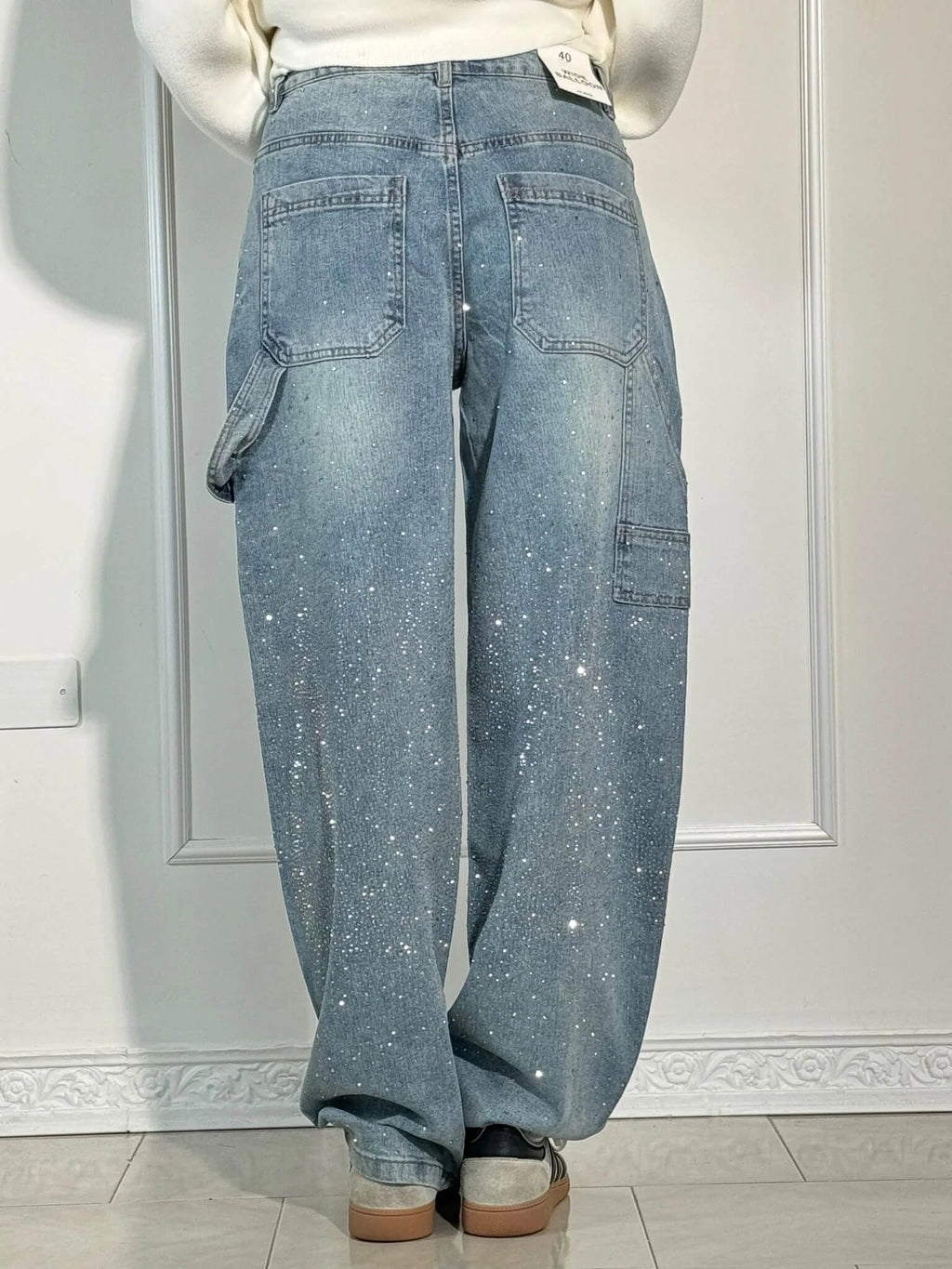 BALLOON CARPENTER SHINE™ | JEANS MEZCLILLA