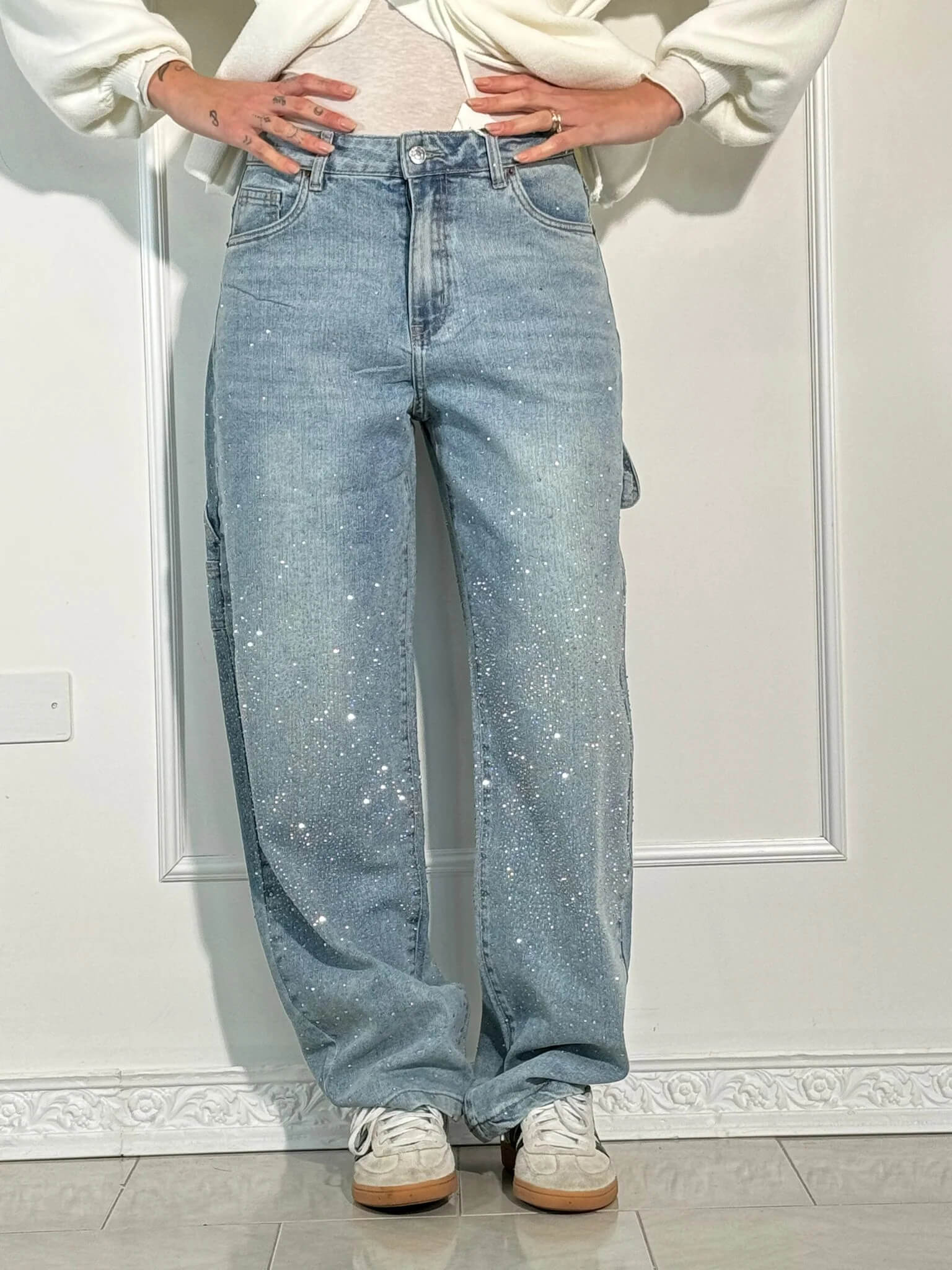 BALLOON CARPENTER SHINE™ | JEANS MEZCLILLA