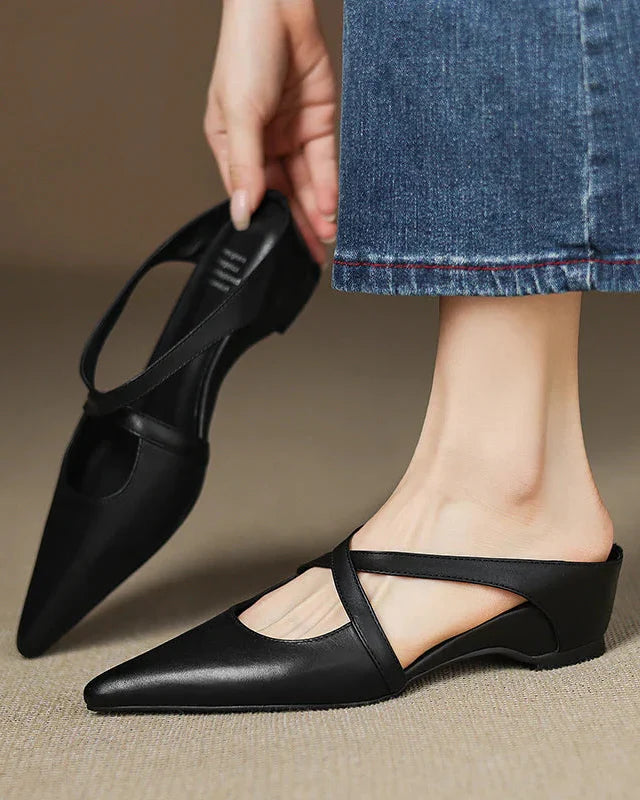 ALMA™ | ZAPATOS DE TACÓN CUERO AUTÉNTICO