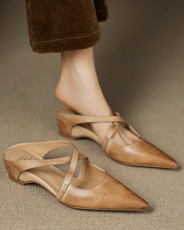 ALMA™ | ZAPATOS DE TACÓN CUERO AUTÉNTICO