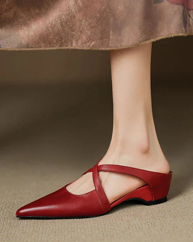 ALMA™ | ZAPATOS DE TACÓN CUERO AUTÉNTICO