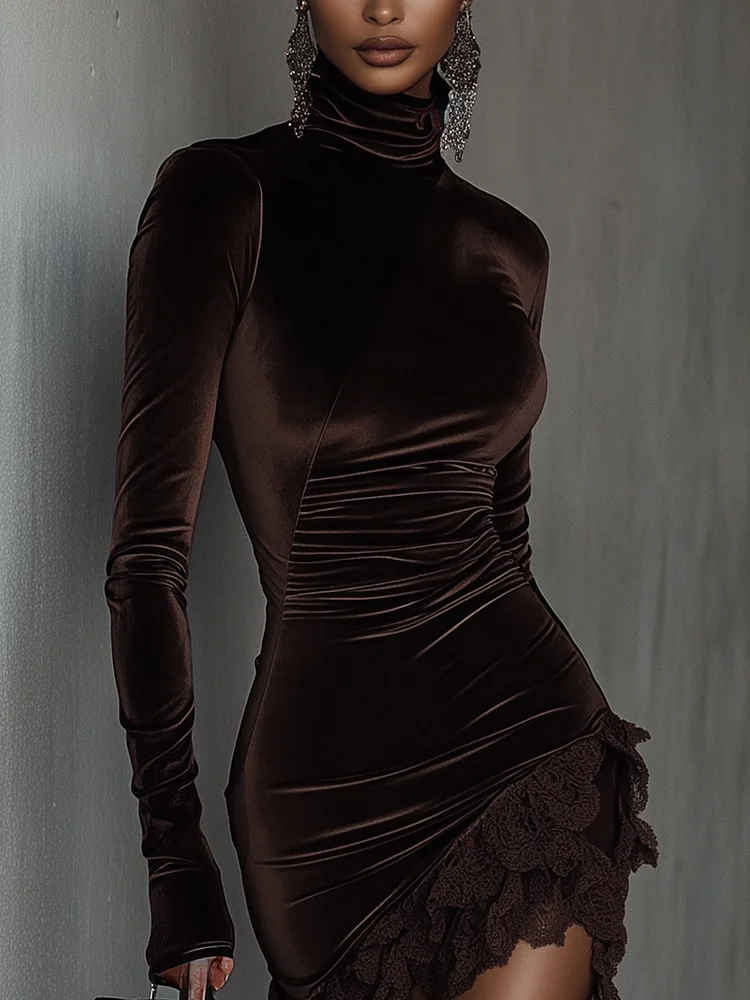 MIKAELA™ | VESTIDO CORTO DE TERCIOPELO PREMIUM