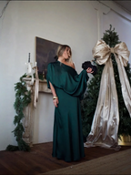 IRIS™ | CONJUNTO ELEGANTE TOP DRAPEADO Y FALDA LARGA