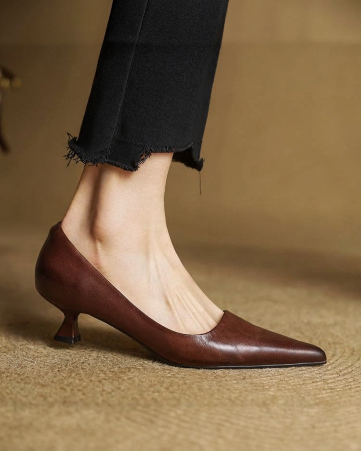 VALERIA™ | TACONES DE CUERO AUTÉNTICO