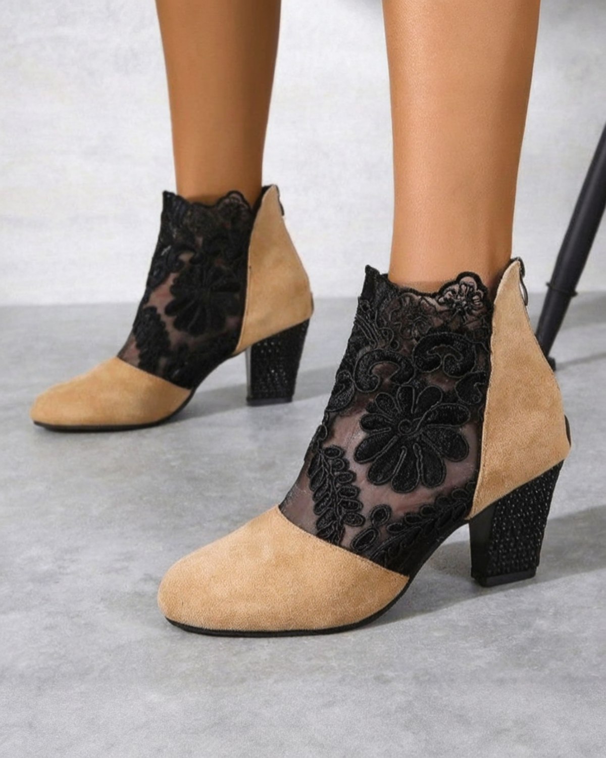 SUSI™ | TACONES ELEGANTES CON ENCAJE