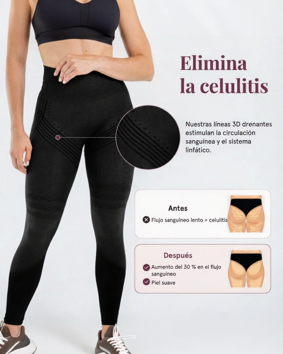 3D LEGGINGS™ | DISEÑO ANTICELULITIS