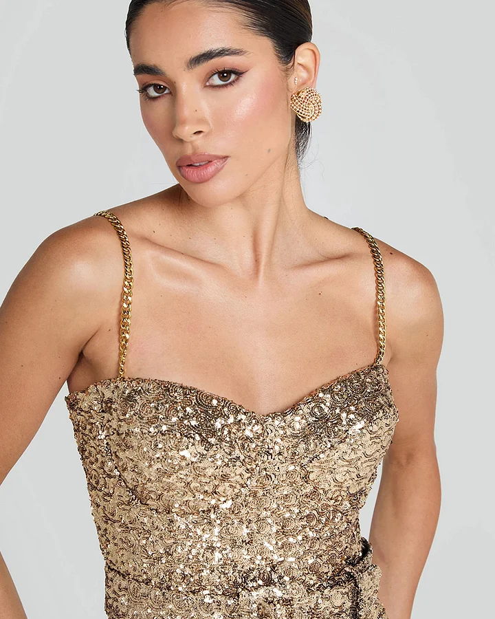 EVANGELINA™ | MONO DE LENTEJUELAS