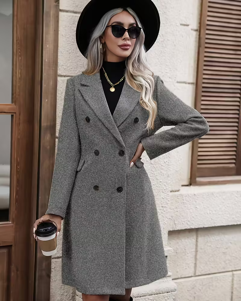 ESMERALDA™ | ABRIGO SASTRERO DE LANA