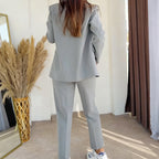 NEREA™ | CONJUNTO CLÁSICO: BLAZER Y PANTALÓN